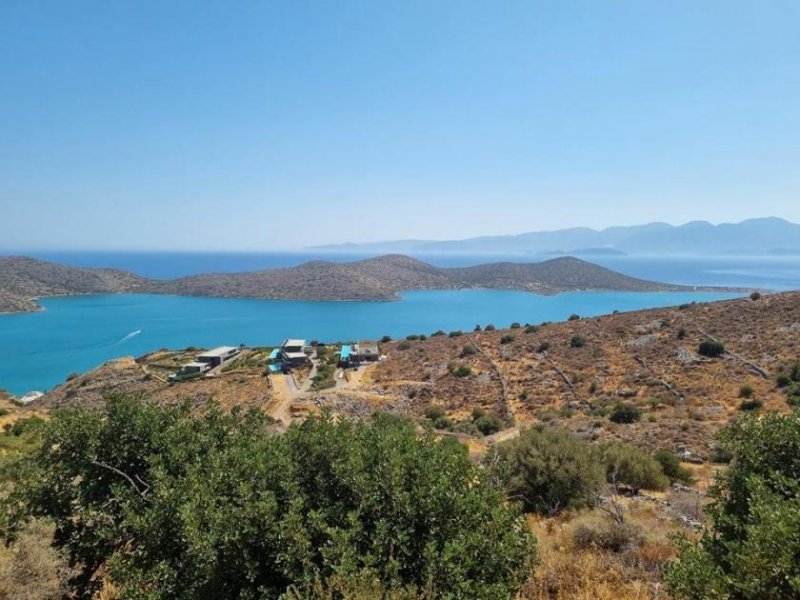 Elounda Baugrundstück mit Meerblick, Elounda, Kreta Grundstück kaufen